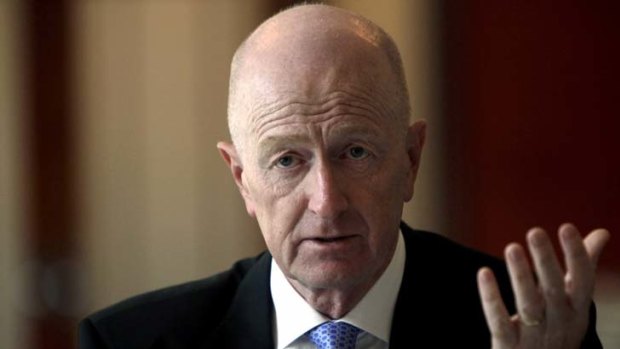 Scrutiny ... RBA boss Glenn Stevens.