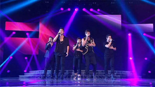 The Collective perform Use Somebody ... X Factor 2012