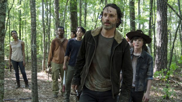 SolarMovie facilitates the free streaming of movies and television shows such as The Walking Dead. 