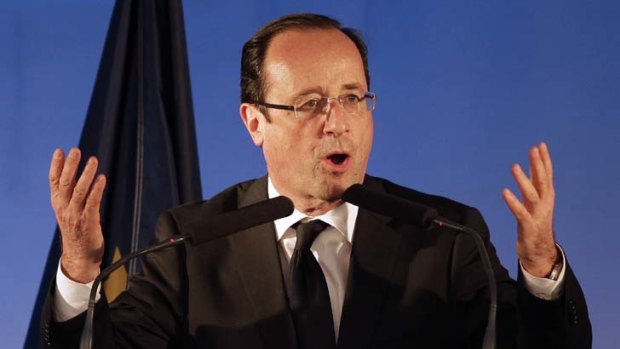Francois Hollande has promised to restore social justice, better regulate the financial markets and lead Europe away from austerity.