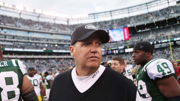 New York Jets coach Rex Ryan in October this year.