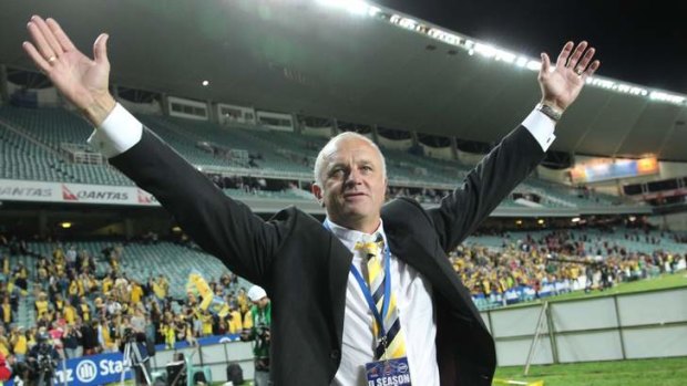 Hands up if you're interested: Graham Arnold has thrown his hat in the ring for the Socceroos head coach position.