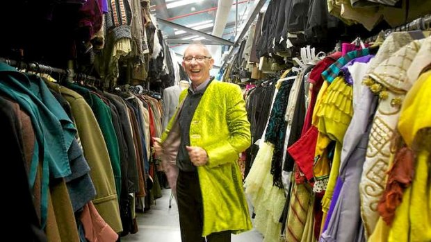 John Molloy, wardrobe supervisor, has been with the Melbourne Theatre Company for 40 years.