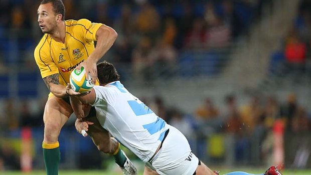 Quade Cooper is a safer choice at fly-half than Kurtley Beale