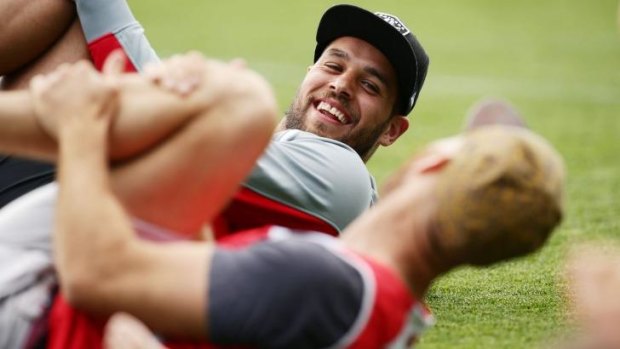 Ace in the pack: Lance Franklin.