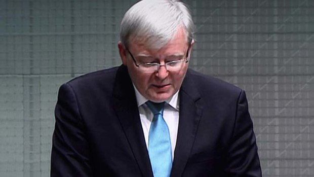 "I wish Australia well": Kevin Rudd resigns from Parliament.