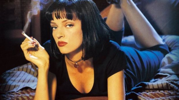 Cult following: Uma Thurman in Tarantino's <i>Pulp Fiction</i>.