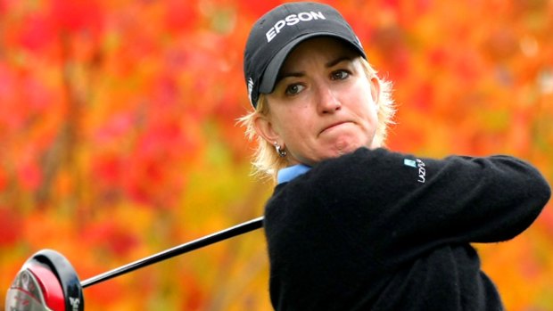 Focused as ever ... Karrie Webb is searching for that elusive eighth major title.