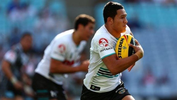 Star of the future: Penrith's Dallin Watene-Zelezniak makes his first-grade debut this weekend.