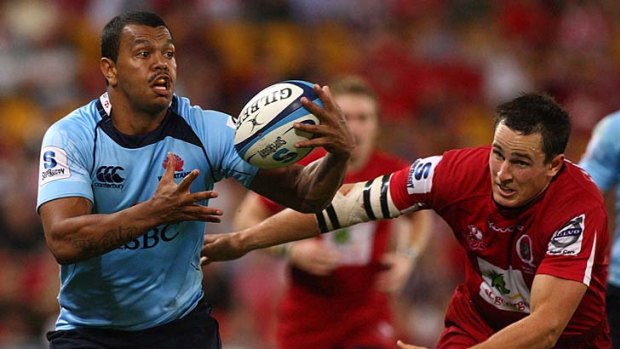 Returning to the bench  ...  Kurtley Beale.
