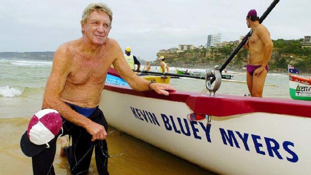 Veteran &#8230; Kevin ''Bluey'' Myers was a member of the Freshwater Surf Life Saving Club for more than 50 years. In 1990, he was awarded a Medal of the Order of Australia for his services to surf lifesaving.