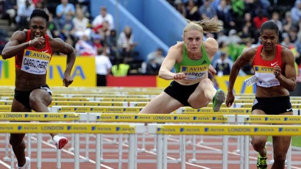Near perfect season ... Sally Pearson is in line for a  Sports Performer Award.