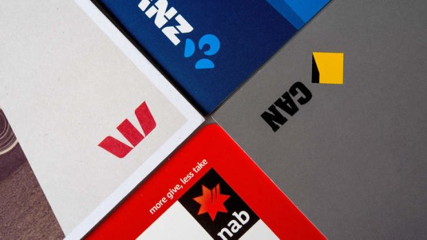 The big four banks have benefited from a falling Australian dollar.