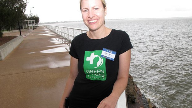 Green Cross climate change campaigner Miranda Mason.