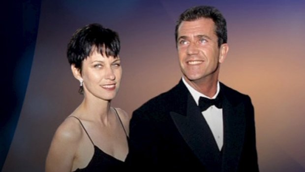 Robyn and Mel Gibson.