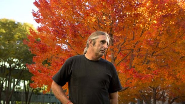 ''It's a pretty big moment that's sort of sailed under the radar for a lot of people'' ... Tim Winton at Parliament House to meet the Environment Minister, Tony Burke.