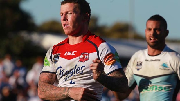 Todd Carney of the Roosters.