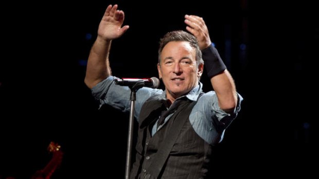 Bruce Springsteen stuck it out in the music industry despite a hard start.