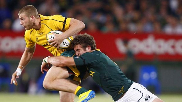 Reds flier Dominic Shipperley is in line to play fullback for the Wallabies.