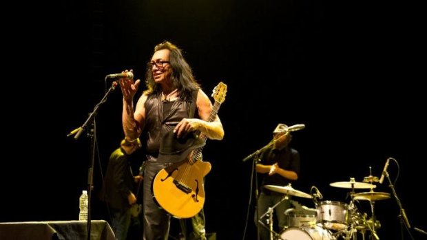 Rodriguez opened his Australian tour in Brisbane on Sunday night.