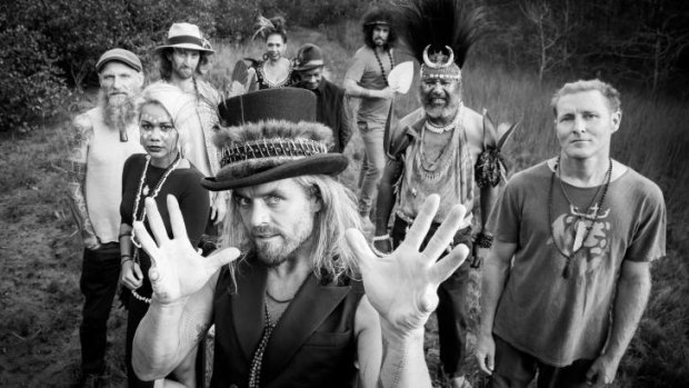 Xavier Rudd and The United Nations performing at UC Refectory, Bruce on Sunday, September 6.