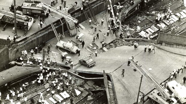 Granville tragedy ... the 36th anniversary of the train disaster was commemorated on Friday.