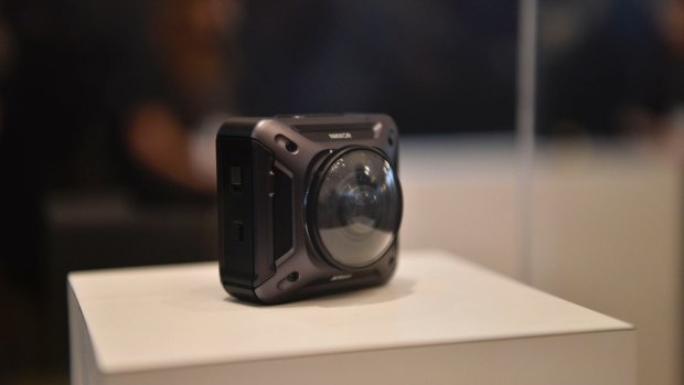 Nikon's newly launched KeyMission 360 camera.
