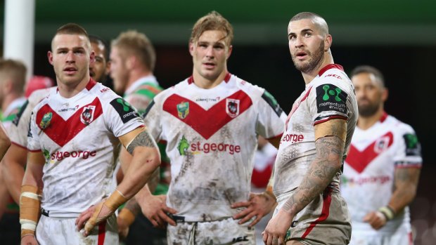 It's all gone pear-shaped: The Dragons are in a rut.