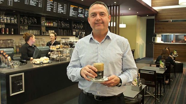 Top brew ... Nick Vincent says Egypt is a "perfect fit" for The Coffee Club.