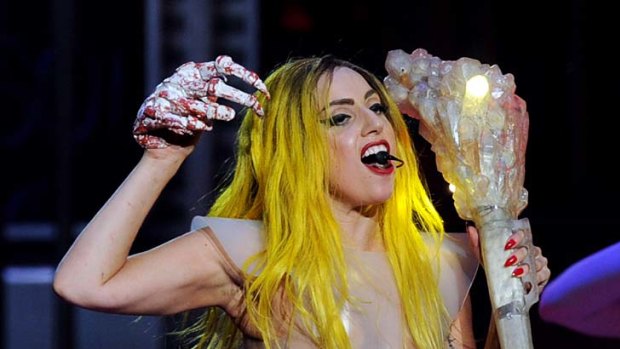 Not welcome ... terror threats forced pop diva Lady Gaga to cancel her Jakarta concert.