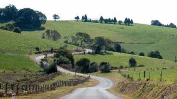 Comboyne near Port Macquarie, NSW. Winding country road. Supplied by Port Macquarie Hastings Council. SHD TRAVEL FEBRUARY 24 STAYZ COMBOYNE.