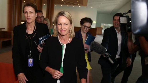 Ministers have reinstated the food star-rating system: Assistant Health Minister Fiona Nash.