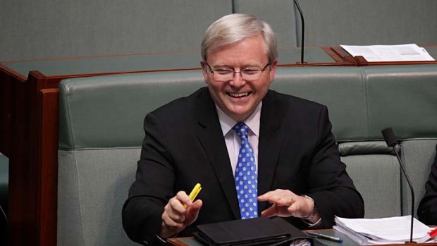 Divisive: Kevin Rudd's support of same sex marriage.