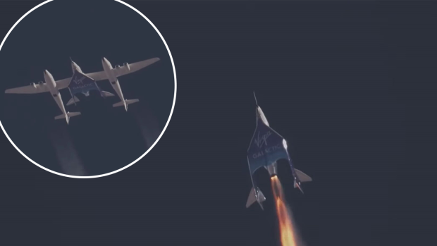 Virgin Galactic launches first flight with paying passengers