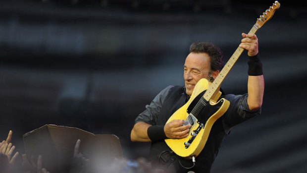 Coming to Australia: Bruce Springsteen.