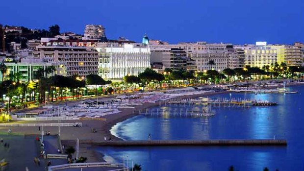 The super-rich hotspot of Cannes, on the French Riviera.