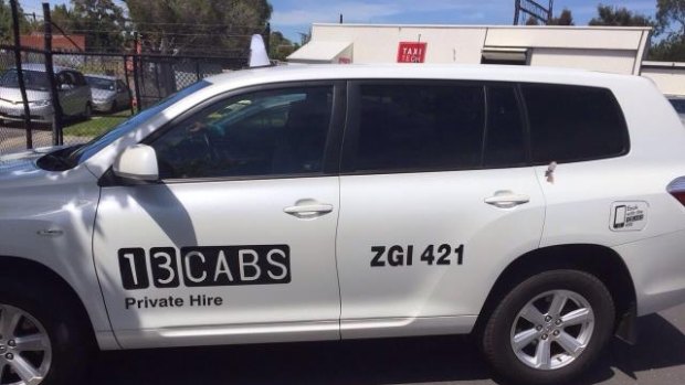 One of the private-hire taxis linked to 13CABS.