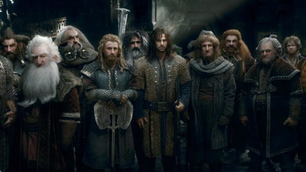 No laughing matter: The banter between the dwarfs in the Battle of the Five Armies is repetitive and tiresome.