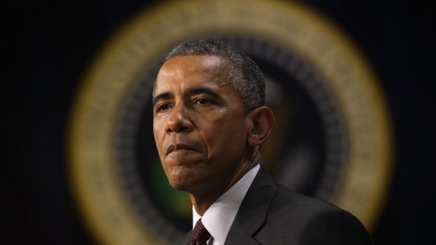 Facing stiff resistance on trade: President Barack Obama in Washington on Monday.