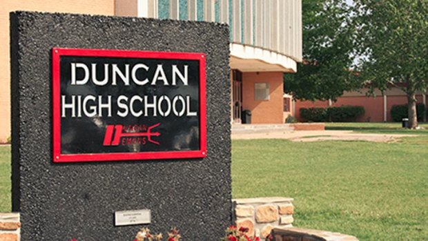 Duncan High School in Duncan, Oklahoma has received threats since three students were charged in the murder of Australian baseball player Chris Lane.