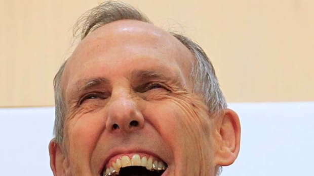 Calling it quits ...  Bob Brown.