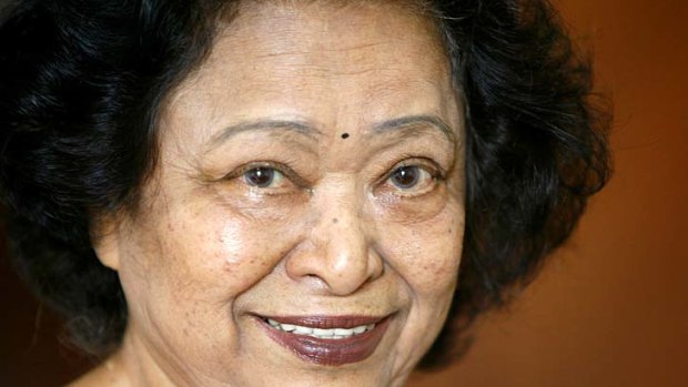 Indian mathematics prodigy Shakuntala Devi.