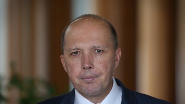 "It is a bill that suits the times we're living in," Immigration Minister Peter Dutton said.