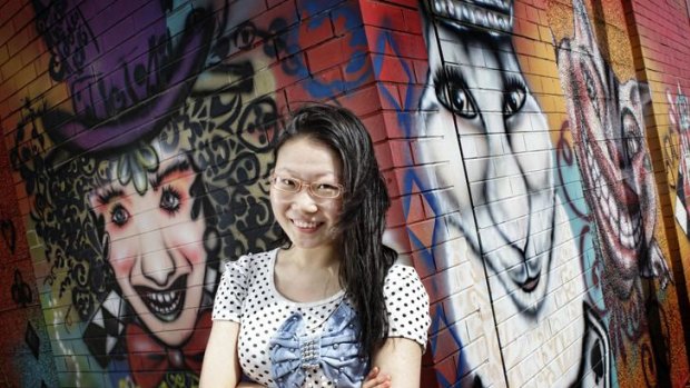 Maths student Hope Wu is in the minority as research shows boys are dominating the subject.