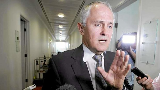 Malcolm Turnbull: won't replace Tony Abbott.