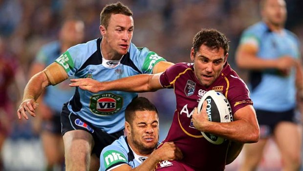 Maroons best: Cameron Smith.