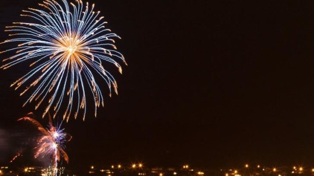 There will be a range of fireworks displays on offer.