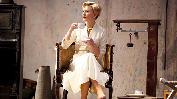 Cate Blanchett in a scene from Sydney Theatre Company's production of Uncle Vanya.