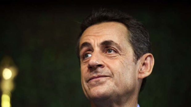 Reacted angrily ... French President, Nicolas Sarkozy.