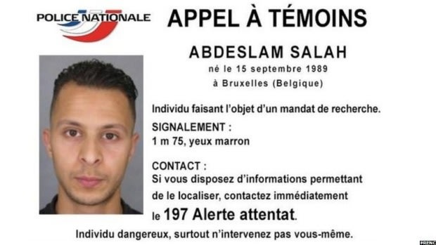 French police warn Salah Abdeslam may be dangerous.